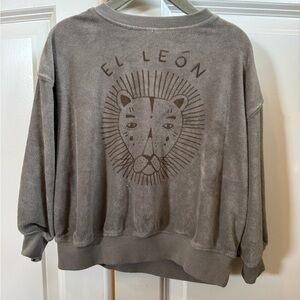 Rylee + Cru lion Sweatshirt